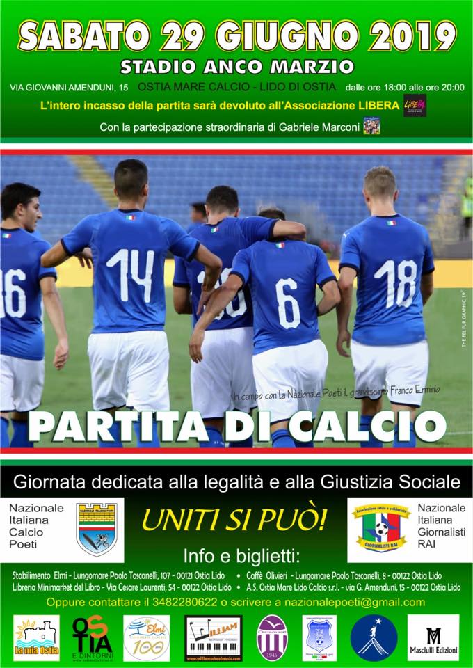 Esordio ufficiale della Nazionale Italiana Poeti